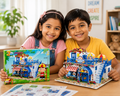 2-in-1 3D Paper Craft House Combo Pack