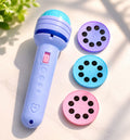 Mini Kids Story Projector Torch with 3 Slide Discs & 24 Images – Educational Learning Toy for Children 5+ Years